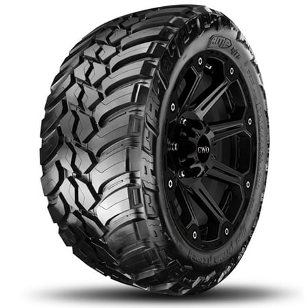 LT325/50R22 AMP Mud Terrain Attack MT 122Q E/10 Ply BSW (Best Mud Tires For Street)