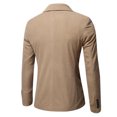 thumbnail image 3 of British Style Men's Corduroy Suit Coat Fashion Slim Fit Casual Jacket for Everyday Wear and Comfortable Outfit Versatile Layering Piece Workwear Men's Trench Coat Plus Size Winter Cardigan for Men, 3 of 7