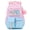Pink-blue, variant on Girls School Backpack 20L for Grades 1-5, Lightweight Ergonomic Bookbag with Reflective Stripes, Water-Repellent Daypack with Cute Pendant