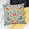 thumbnail image 2 of BANET  Waterproof Throw Pillow Covers, Pink Flower and Monkey Pattern Decorative Cushion Covers, Perfect to Outdoor Patio Garden Living Room Sofa Farmhouse Decor 20x20in, 2 of 5