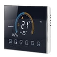 thumbnail image 1 of Thermostat Intelligent, Fonction Mémoire, Thermostat à Mémoire de Données avec Arrêt, Écran LCD Rétroéclairé par Couleur pour Outil de Test pour la Maison BHT-8000GC-Black, 1 of 8