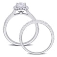 thumbnail image 4 of Created Forever Women's 1 4/5 CT Lab Created Diamond 14K White Gold Bridal Ring Set (G-H, VS1-VS2), 4 of 9