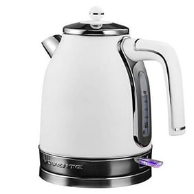 Haden Cotswold 1 7 Liter Stainless Steel Electric Tea Kettle With Auto Shut Off And Boil Dry Protection In Putty Beige 75010 Walmart Com Walmart Com