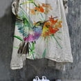thumbnail image 5 of CEHVOM Robe Vintage pour Femmes, Grande Taille, Vacances, Florale, Manches 3/4, Robes Vintage, 5 of 5