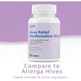 thumbnail image 5 of Curist Hives Relief Fexofenadine Hydrochloride 180mg Antihistamine Tablets 24 Hour 60 Count, 5 of 6