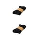 thumbnail image 3 of Qarigey Calcetines de invierno para hombre, gruesos, cálidos, de felpa, cómodos, transpirables, para deportes al aire libre, calzado lavable Negro 2piezas Qarigey CBP019042, 3 of 5