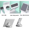thumbnail image 2 of Desk Phone Holder, Aluminum Alloy Cell Phone Stand, AntiSlip Base and Convenient Charging Port, Works with All 48' eReaders, 2 of 5