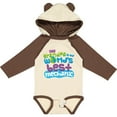 thumbnail image 3 of Inktastic Mechanic Grandpa Boys or Girls Long Sleeve Baby Bodysuit, 3 of 5
