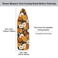 thumbnail image 5 of HELLHERO Easy Installation 15x54 Ironing Board Cover and Pad - Elastic Edge, Applicable Standard Size Iron Board Cover, Stain Resistant, Setup for Effortless Ironing Experience, Floral, 5 of 5