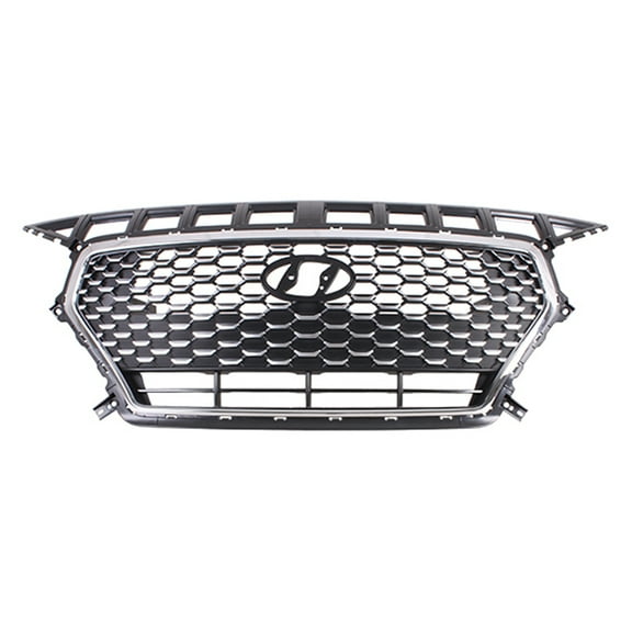KAI New Standard Replacement Front Grille, Fits 2018-2020 Hyundai Elantra GT