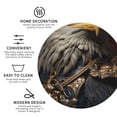 thumbnail image 4 of Gaeub Noble Style Bald Eagle Print 6 Pcs Leather Coasters for Drinks ,Drink Coasters Sets,Drink Table Cup Coasters for Living Room Kitchen Coffee Decor,Round Shape, 4 of 7