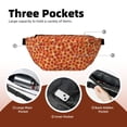 thumbnail image 4 of Naloa Pizza Print Running Belts for Men Women,Running Fanny Pack with 2-Zipper Pockets,Waterproof Waist Pack for Travel Hiking Running Outdoor Sports, 4 of 8