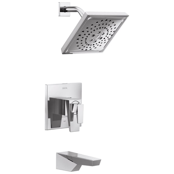 Delta T17443 Trillian Monitor 17 Series Dual Function Pressure Balanced Tub And Shower -