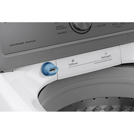 Samsung - 4.5 Cu. Ft. High Efficiency Top Load Washer with Active WaterJet - White