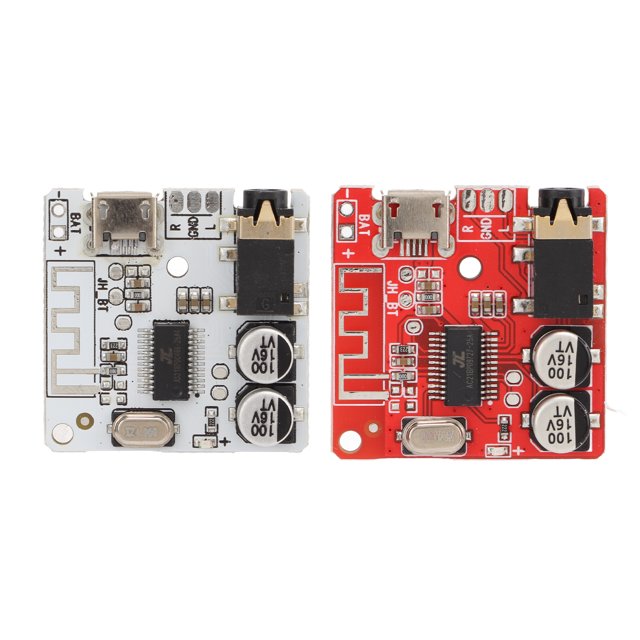 Módulo receptor de audio Bluetooth, 2 piezas, receptor de audio Bluetooth, equipo de audio, placa Bluetooth para bricolaje, valor inmejorable