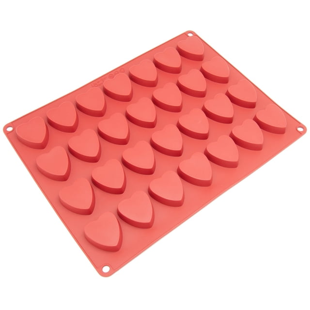 Silicone Chocolate Candy Molds Non Stick, BPA Free, Reusable 100 Silicon & Dishwasher Safe
