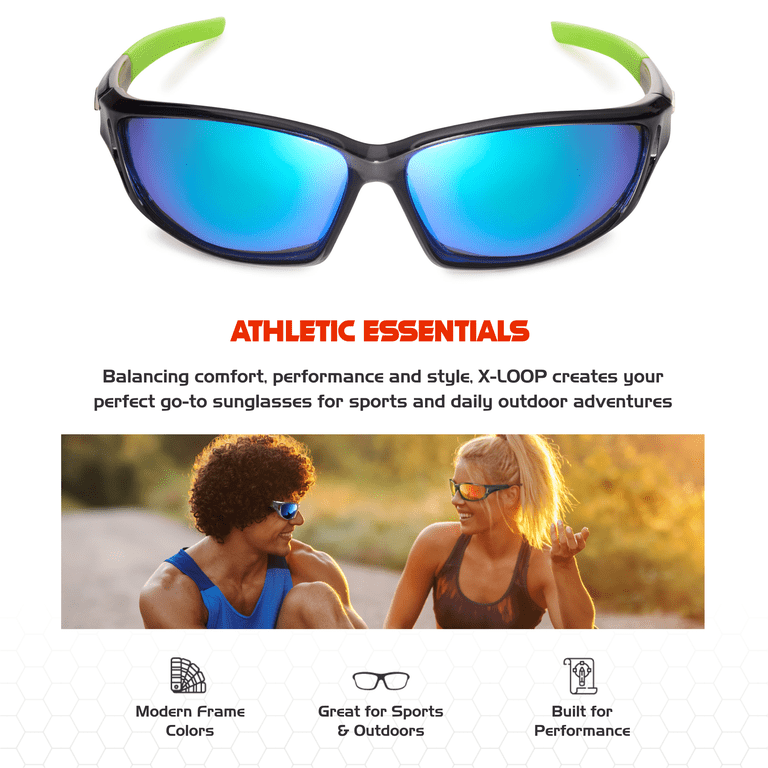 Wrap Around Polarized Sunglasses Women Men UV400 Fitness Sun Glasses Sports Amazon.com: Joopin Black Sports Sunglasses Polarized UV  main image 4