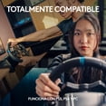 thumbnail image 3 of Volante de Carreras Logitech G923 TRUEFORCE Pedales Personalizables, Embrague Dual, Cubierto de Cuero Auténtico para PS5, PS4, PC y Mac, 3 of 7