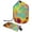 Multicolor 2, variant on PhooArto Travel Cosmetic Bags Barrel Makeup Bag, Multifunctional Toiletry Bucket Bags Round Organizer Storage Pocket, Colorful Sky Sunflowers Rainbow