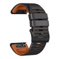 thumbnail image 1 of Correas de reloj QuickFit de silicona de repuesto de 26 22MM para Garmin Fenix 7X 7 6X 6 Pro 5 5X Epix 2 pulsera de reloj inteligente Tan Jianjun unisex, 1 of 2