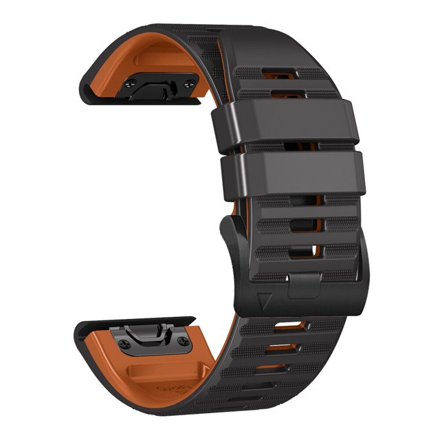 Correas de reloj QuickFit de silicona de repuesto de 26 22MM para Garmin Fenix 7X 7 6X 6 Pro 5 5X Epix 2 pulsera de reloj inteligente Tan Jianjun unisex