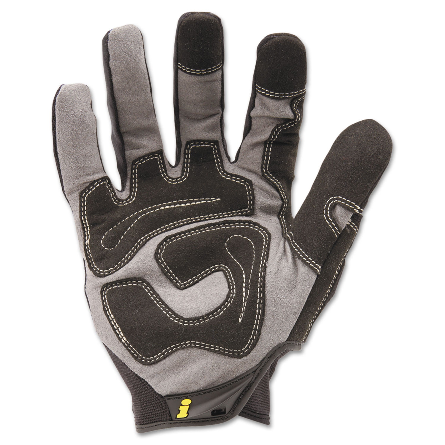 Extreme X-Large Black/Yellow/Grey Ironclad Box Handler Work Gloves BHG 