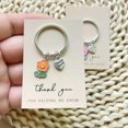 thumbnail image 5 of Teacher Appreciation Bee & Flower Keychain, Thank You Gift Keyring with "Helping Me Grow" Card, 5 of 6
