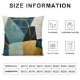 thumbnail image 5 of Jiayy  Geometric Throw Pillow Covers Navy Blue Grey Teal Pillows Cases Abstract Boho Pillow Covers Mid Century Modern Cushions Covers for Couch Sofa, 5 of 5