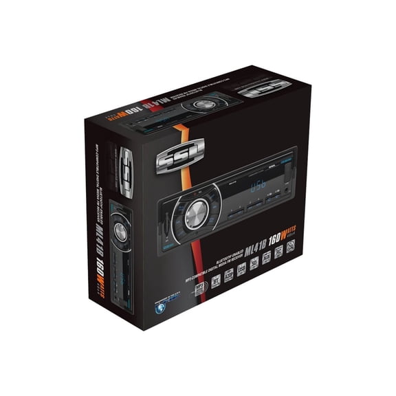 Sound Storm ML41B Single Din Bluetooth Audio and Calling Car Stereo System