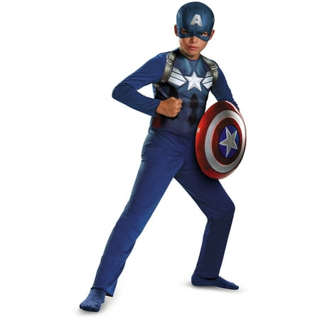 Captain America Movie 2 Basic Child Halloween (Good Costumes For Two Best Friends)