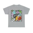thumbnail image 3 of Retro Women's Football T-shirt Womens Trendy Cute Shirt Female Game Day Gray 3XL Tee, 3 of 6