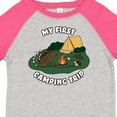 thumbnail image 4 of Inktastic My First Camping Trip-camping Hedgehog Boys or Girls Toddler T-Shirt, 4 of 5
