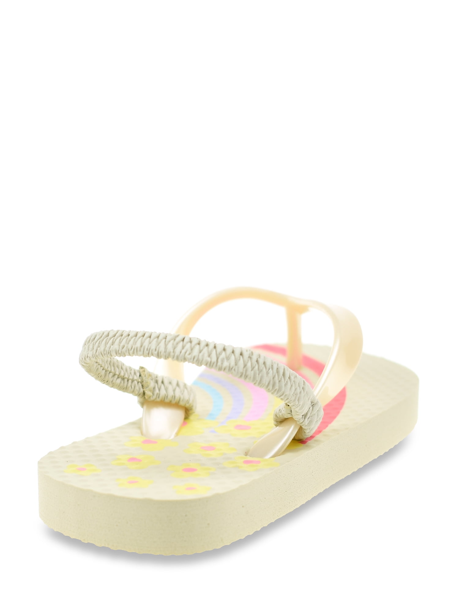 Wonder Nation Girl Printed Flip Flops