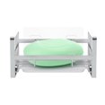 thumbnail image 4 of Kitchen Sink Caddy Organizer Sponge Holder For Sink Tray Drainer Rack Dish Rags Brush Soap Storage Countertop With Removable Front Drain Pan, 4 of 8