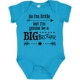 thumbnail image 3 of Inktastic So I'm Little, but I'm Gonna to Be a Big Brother Boys Baby Bodysuit, 3 of 5