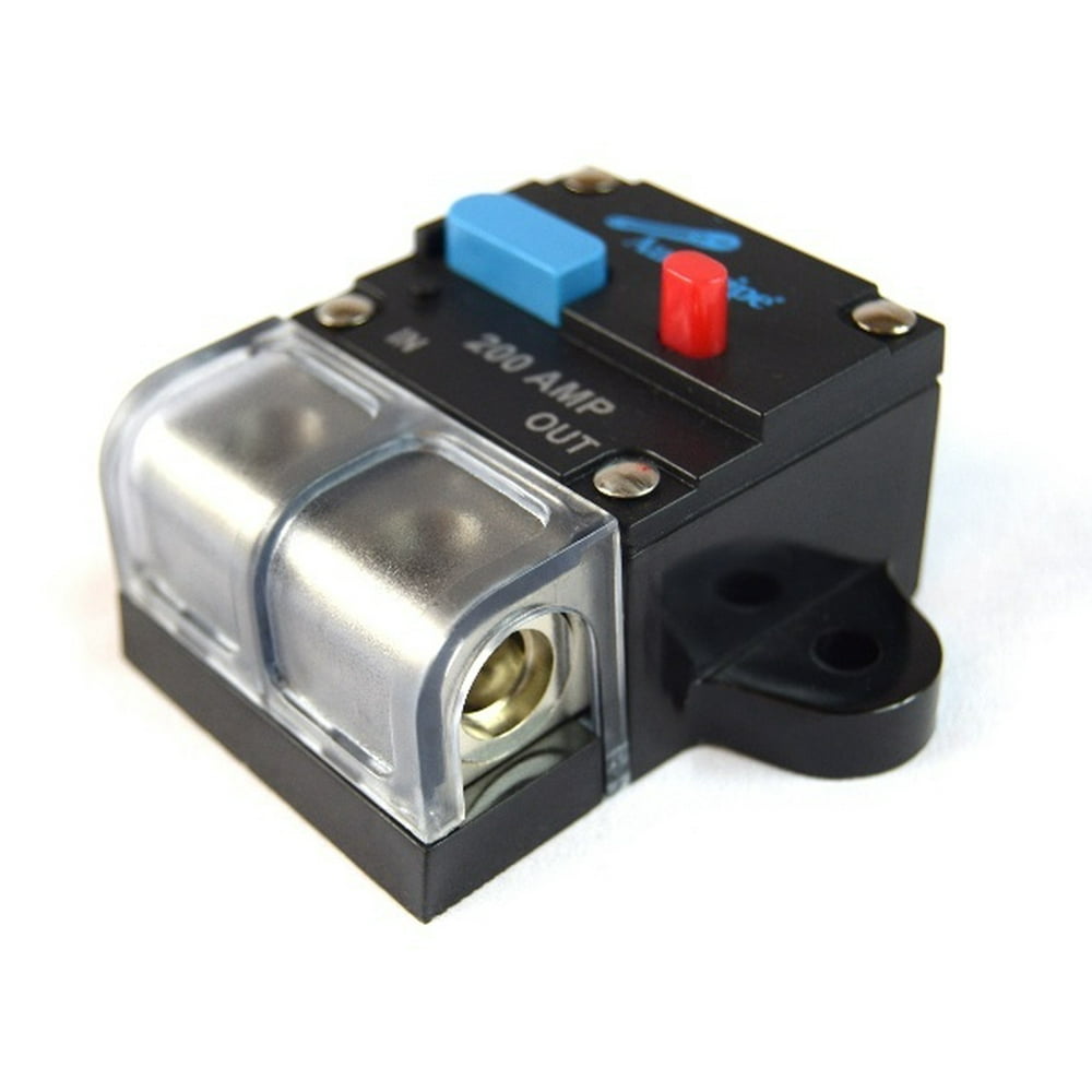 12 Volt 200 AMP Manual Resettable Circuit Breaker Car Audio and Marine