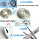 thumbnail image 2 of Luces tipo cuerda FOEERS, 10 m, 360, LED azules, exteriores, impermeables, 110 V, 2 of 6