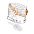 thumbnail image 4 of deevoka Ice Bucket Elegant Practical Beverage Chilling Tub for Party Kitchen Camping Clear White S, 4 of 9