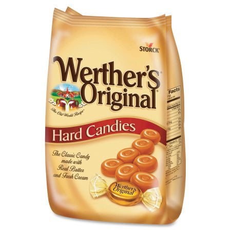 werther s original hard candies caramel 34 oz walmart com
