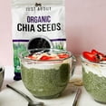 thumbnail image 4 of Just About Foods Organic Chia Seeds, 16 oz, 4 of 5