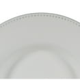 thumbnail image 4 of Benjara Enticing Round Decorative Porcelain Plate, White-Color:White, 4 of 5
