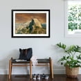 thumbnail image 3 of Art.com Yosemite National Park, California - Half Dome from Glacier Point Art Print by Lantern Press, Black Frame Wall Art, 44" x 32", 3 of 5