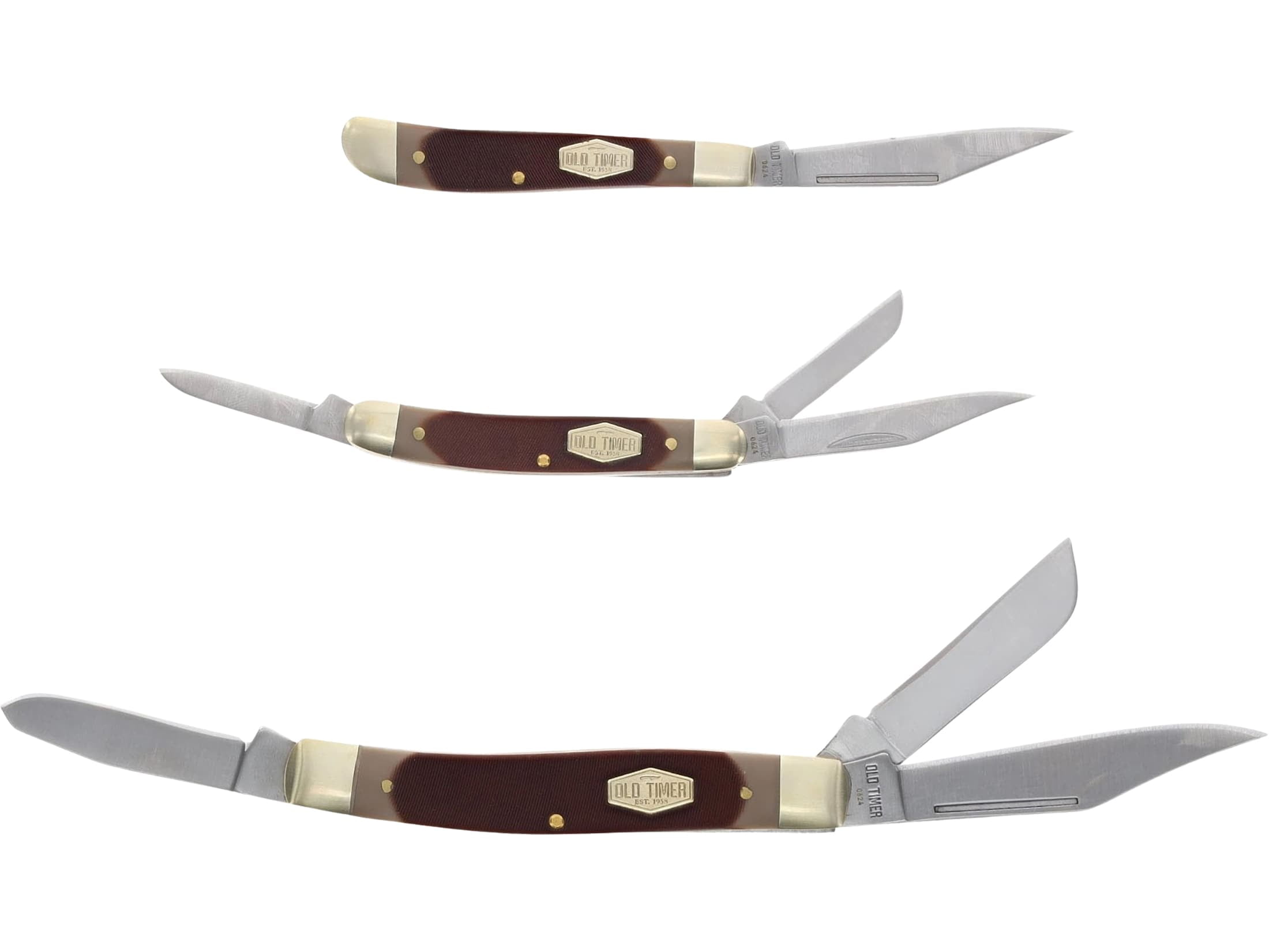 Old Timer 3 Folding Knife Gift Tin