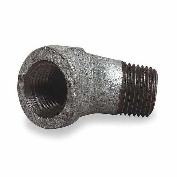 Manufacturer Varies 3" FNPT x MNPT Galvanized 45 Degree Street Elbow 2WJ18