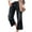 Black, variant on Tittly Jeans for Women Barrel Jeans Loose Straight Leg Jeans For Women Casual Mid Waisted Pull On Jeans 2025 Trendy Pants for Women Trendy Baggy Pants Black L