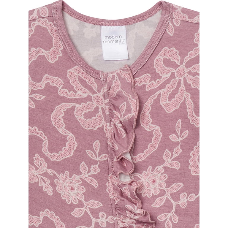 Modern Moments By Gerber Viscose Ruffled Sleep N Play photo 3