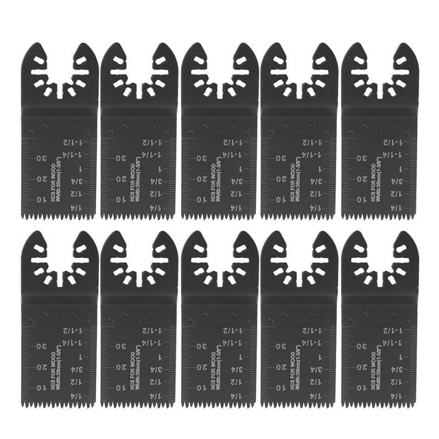Multi Tool Blades, Anti-wear Cutting Edge Oscillating Saw Blades Fast Cutting Speed For Wood For Aluminum For Copper For PVC Pipes Coarse Teeth