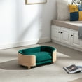 thumbnail image 3 of Puppy Dog Sofa,Pet Sofa for Small Medium Dogs,Dog Bed Pet Beds with Washable Velvet Cushion Cover for Dogs Cats, 3 of 6