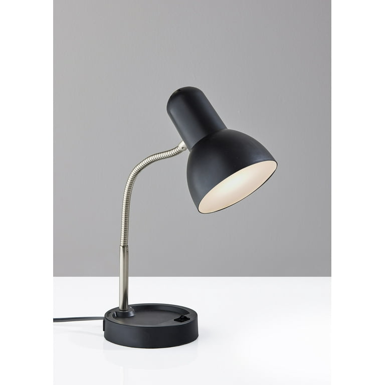 Home Decorative Mainstays LED Architect Desk Lamp, Black Metal