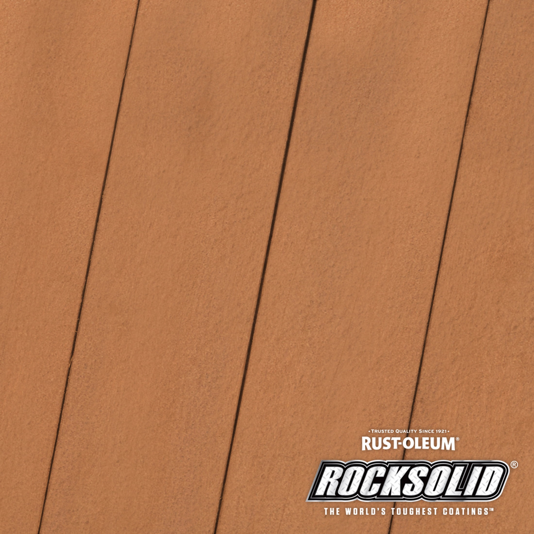 Cedarstone, Rust-Oleum RockSolid 2X Solid Exterior Wood Deck Stain-319746T, Gallon